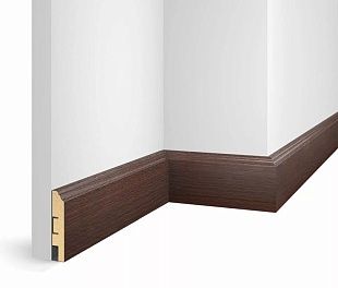 Плинтус COSCA DECOR Экошпон WP07 WP07 Ясень Коньяк