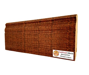 Плинтус TeckWood Цветной Дуб Баррел (100)