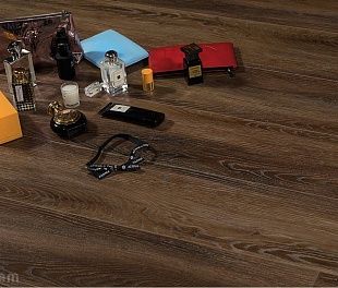 Кварцвиниловая плитка Vinilam Гибрид + пробка XXL 6,5 мм 10043V Дуб Бинш