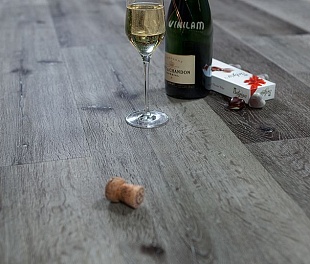 Кварцвиниловая плитка Vinilam Гибрид + пробка 7 мм Дуб Ипр 10-066