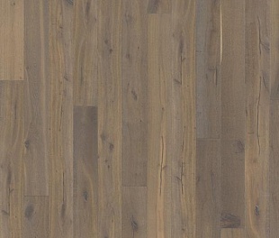 Паркетная доска Karelia Impressio Однополосная Дуб Story 187 Smoked Charcoal Grey 5G