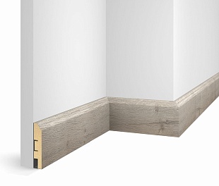 Плинтус COSCA DECOR Экошпон WP07 WP07 Дуб Бархатный