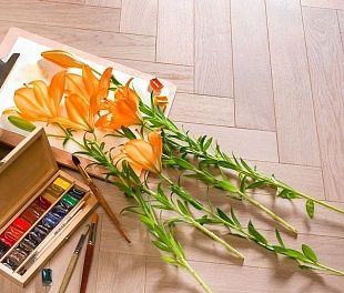 Паркет Coswick Ренессанс Дуб Титановый буфф (1171-1531)