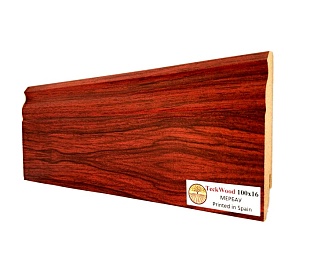 Плинтус TeckWood Цветной Мербау (100)