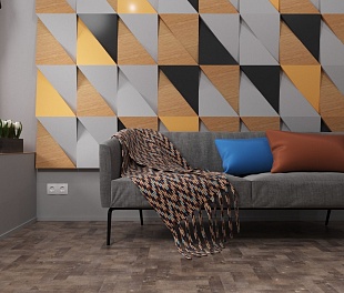 Кварцвиниловая плитка FineFloor CRAFT Stone Small Plank Бангалор FF-442