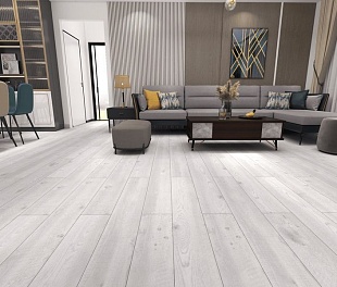 Кварцвиниловая плитка Icon Floor Black SPC ВL-28 Дуб Кельвин (Oak Calvin)