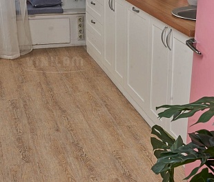 Кварцвиниловая плитка Vinilam Ceramo Click 5548 Дуб Брюз