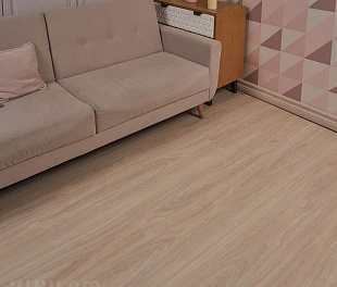 Кварцвиниловая плитка Vinilam Ceramo Click 7777 Дуб Аляска