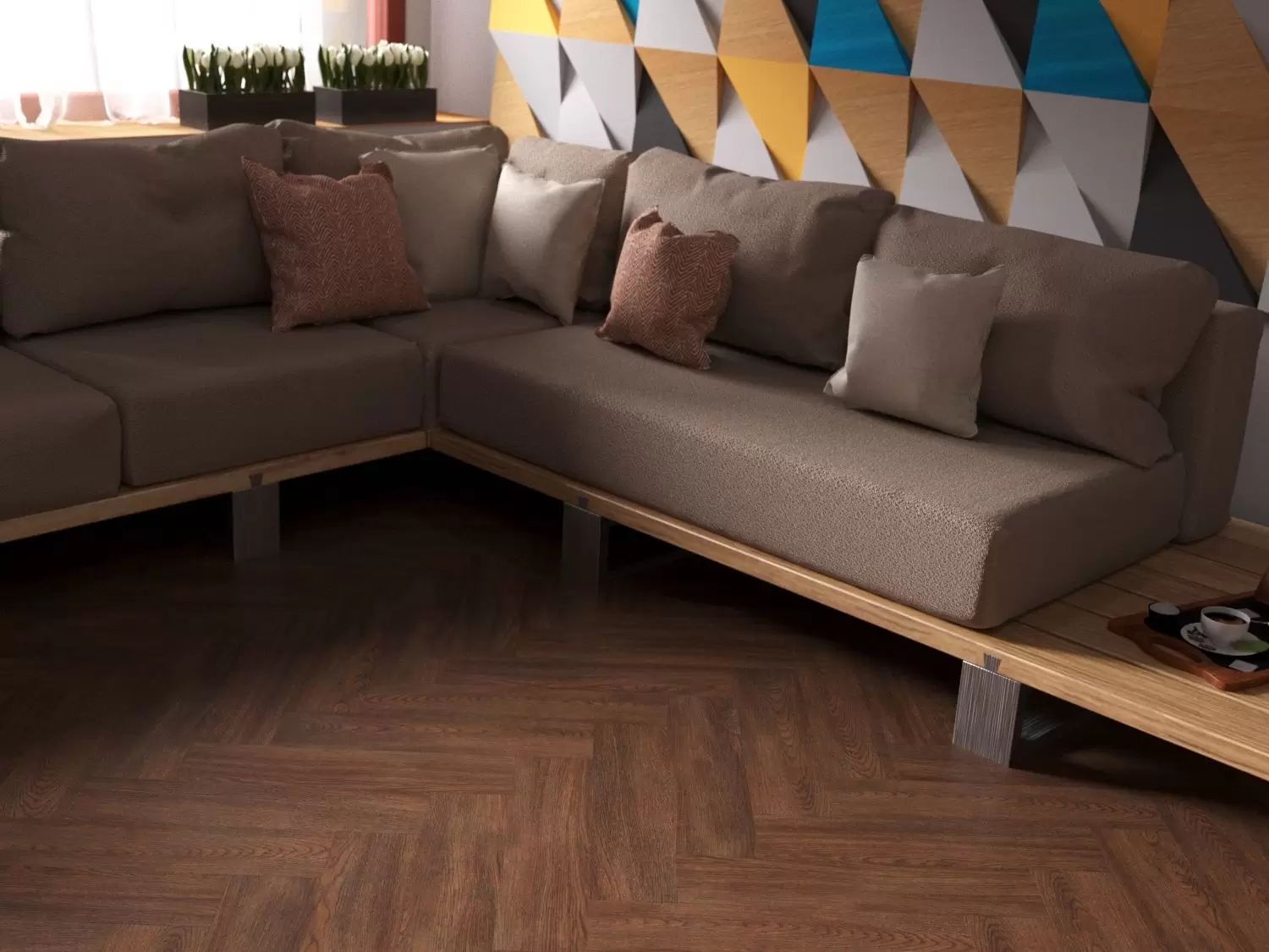 Кварцвиниловая плитка FineFloor CRAFT Wood Short Plank Дуб Кале FF-475