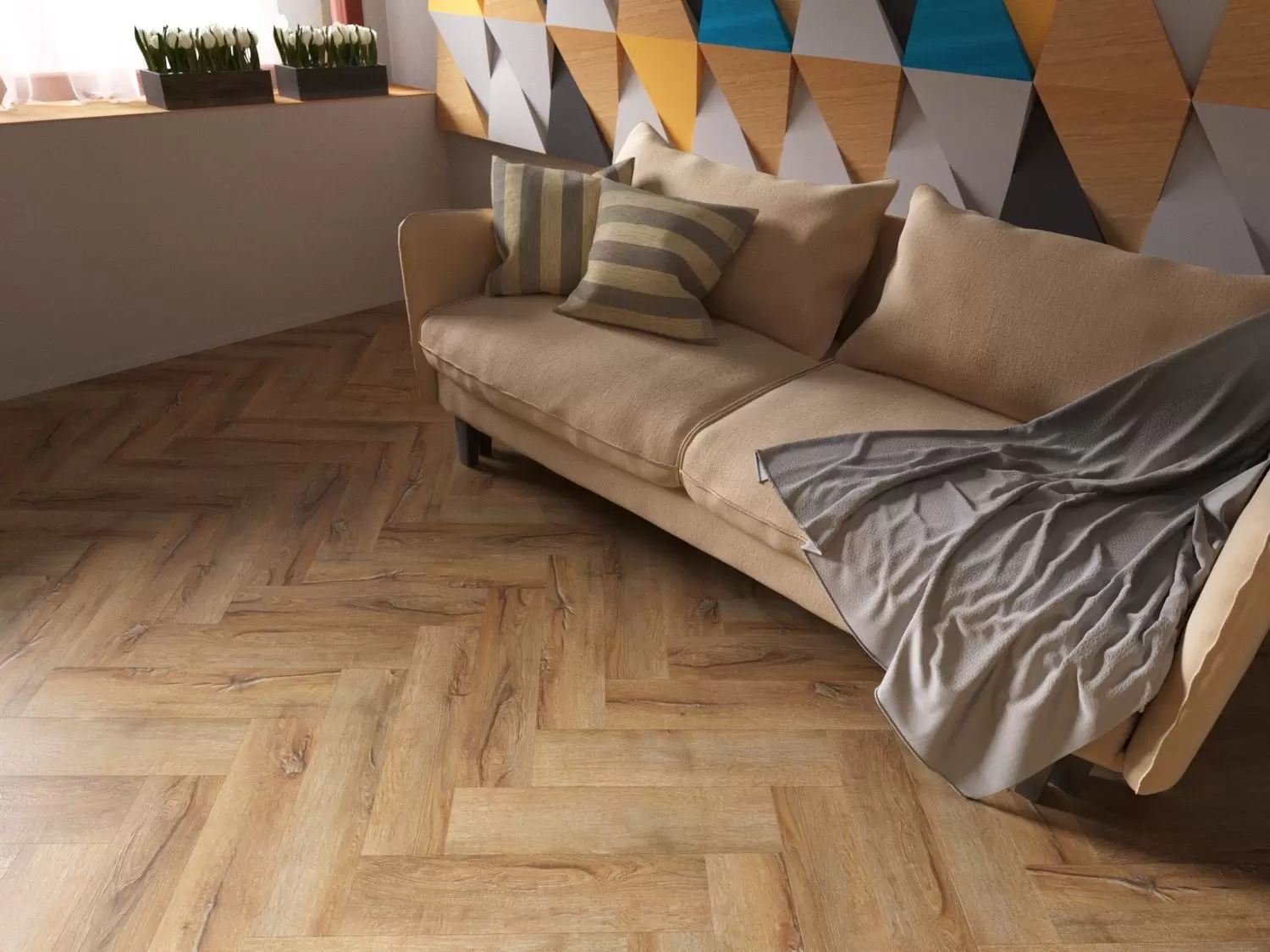 Кварцвиниловая плитка FineFloor CRAFT Rich Short Plank Дуб Гавана FF-081