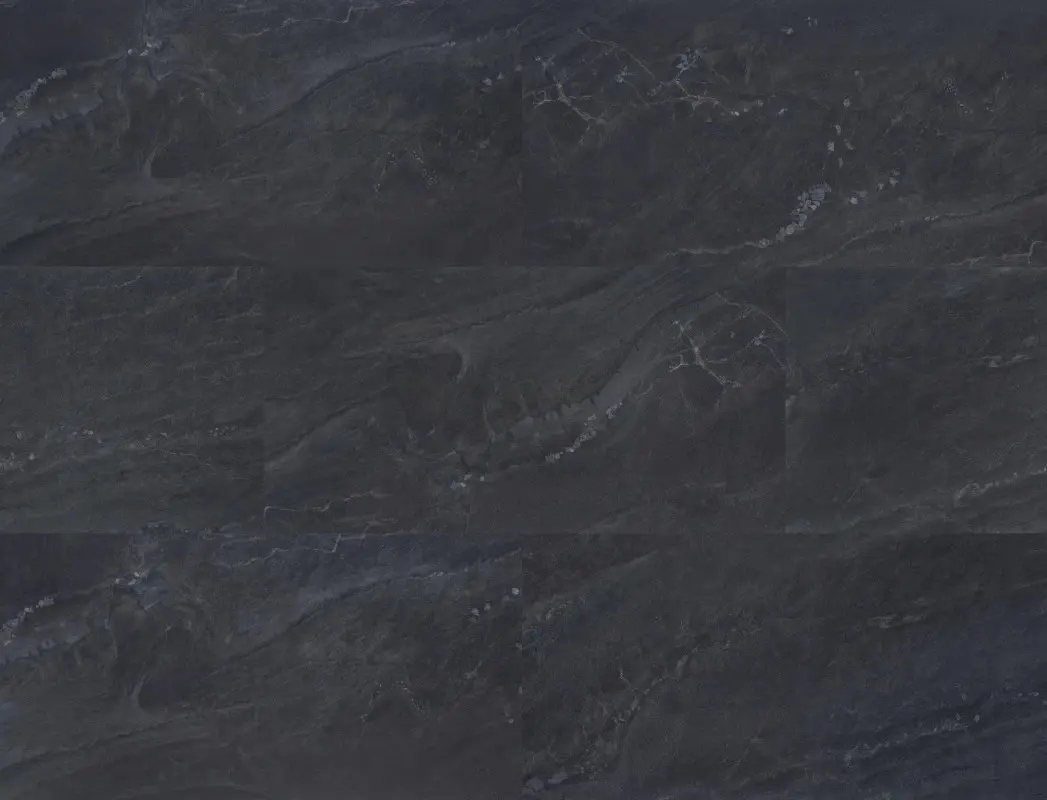 Кварцвиниловая плитка Vinilam Ceramo Glue Неаполитанский Черный 91910