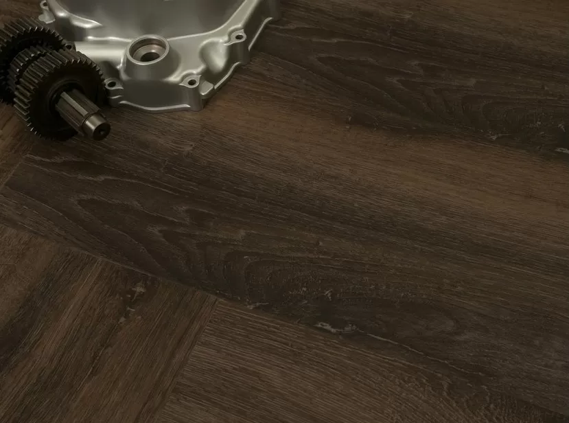 Кварцвиниловая плитка FineFloor FF-1800 Gear Дуб Херес FF-1812