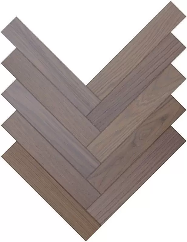 Паркетная доска Parquet Plaque Венгерская елка Рустик Дуб светлый (90)