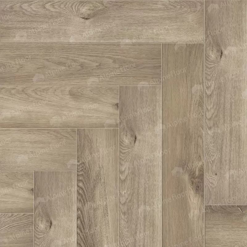 Кварцвиниловая плитка Alpine floor PARQET LIGHT ЕСО 13-5A ДУБ НАТУРАЛЬНЫЙ ОТБЕЛЕННЫЙ