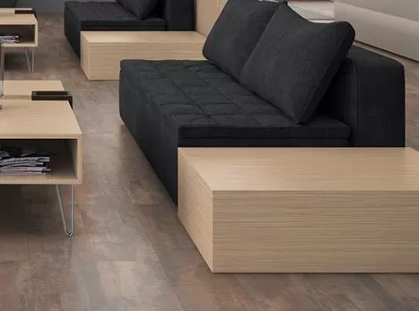 Кварцвиниловая плитка Egger Design+ Flooring Металл бронзовый EPD019