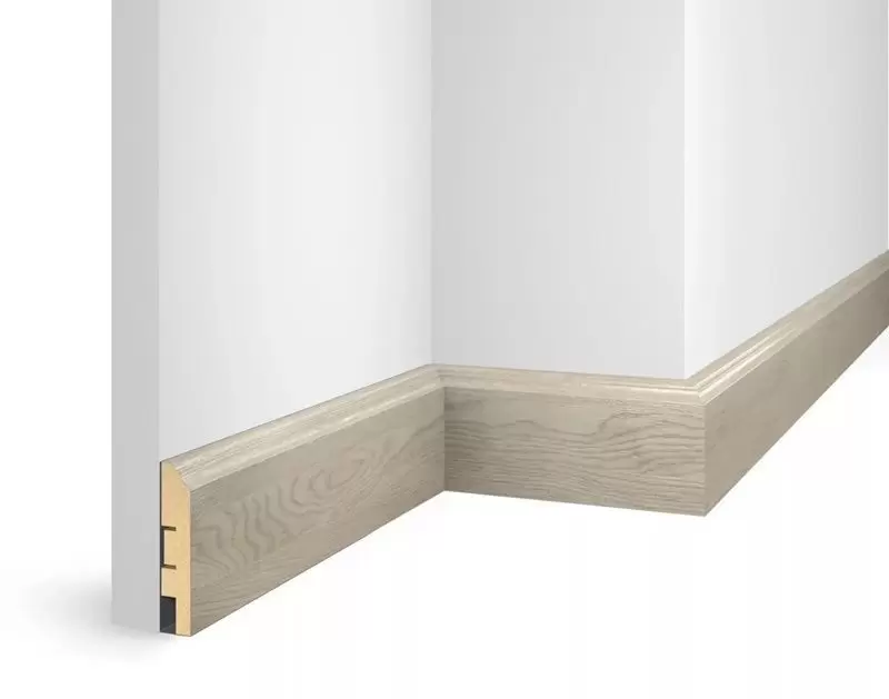 Плинтус COSCA DECOR NANOFLEX EP07 EP07 Дуб Сноу