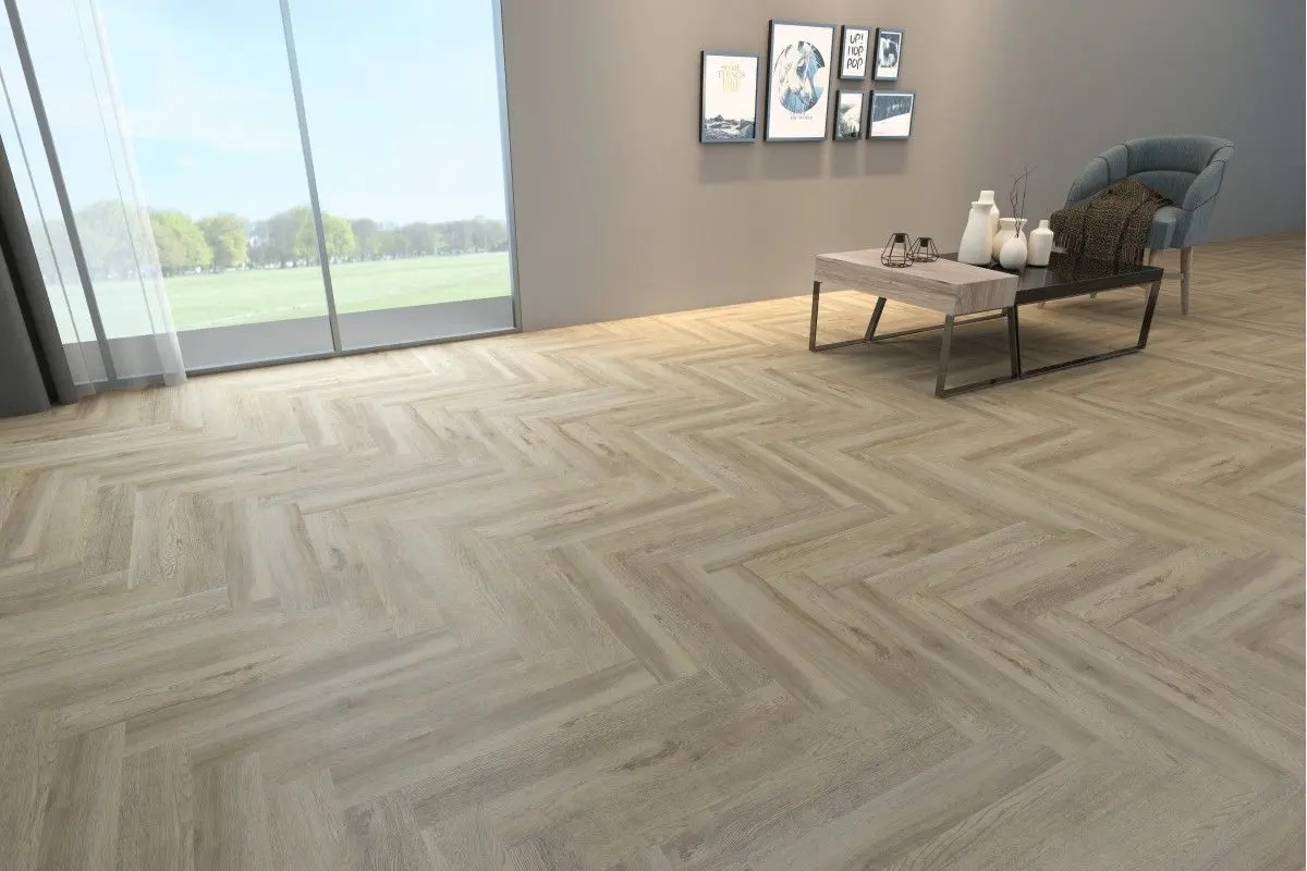 Кварцвиниловая плитка Vinilam PARQUET Herringbone 6,5 mm Паркет Северный IS11133