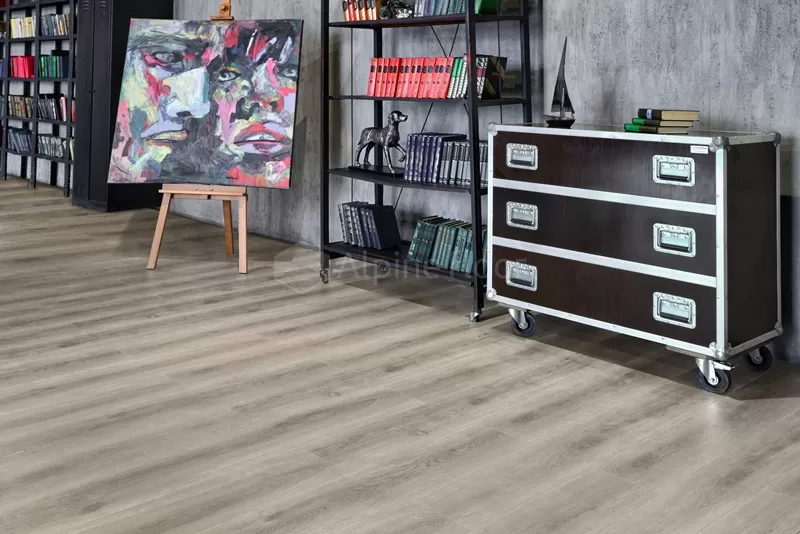 Кварцвиниловая плитка Alpine floor STEEL WOOD ECO 12-7 СЛАДЖ