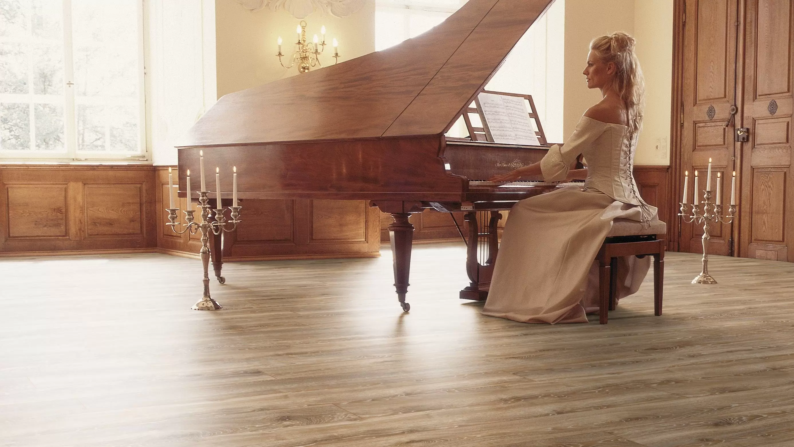 Ламинат Swiss Krono Tex Mammut D 4795 Дуб горный бронзовый