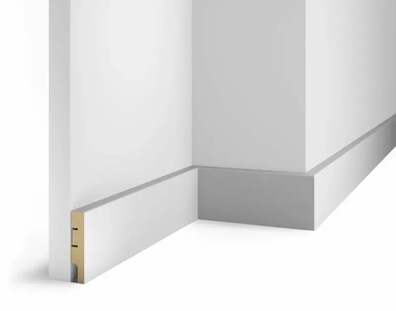 Плинтус COSCA DECOR Белый белый под покраску AP74