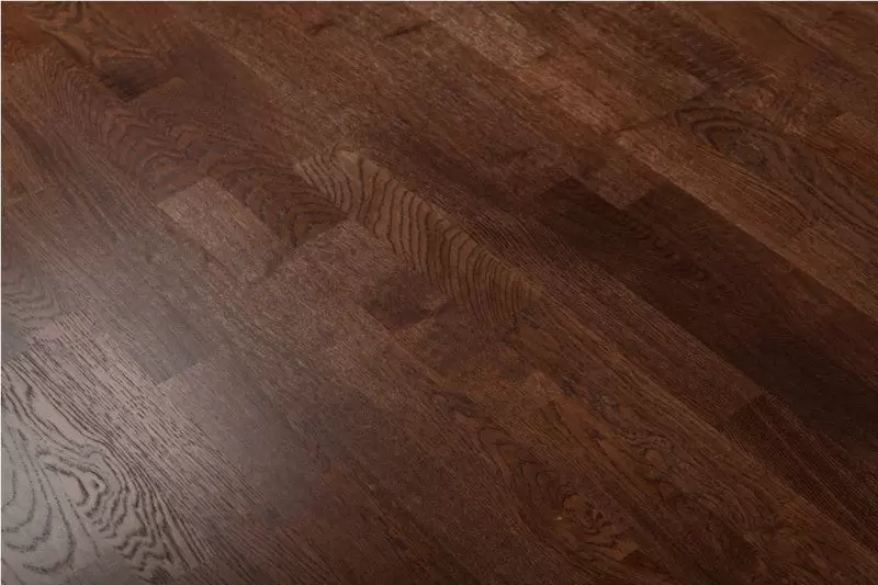 Паркетная доска Greenline Effect 3-полосная Дуб Кофе