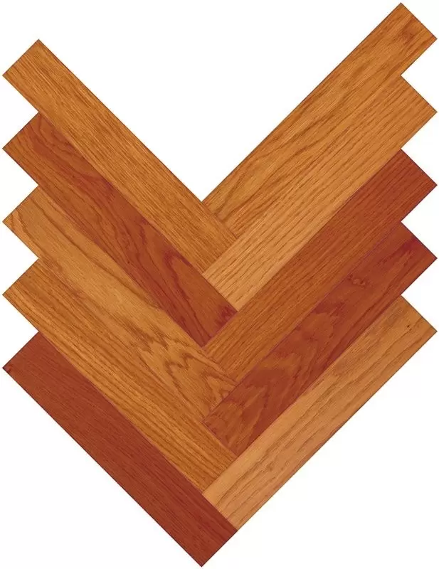 Паркетная доска Parquet Plaque Венгерская елка Натур Дуб ваниль (100)