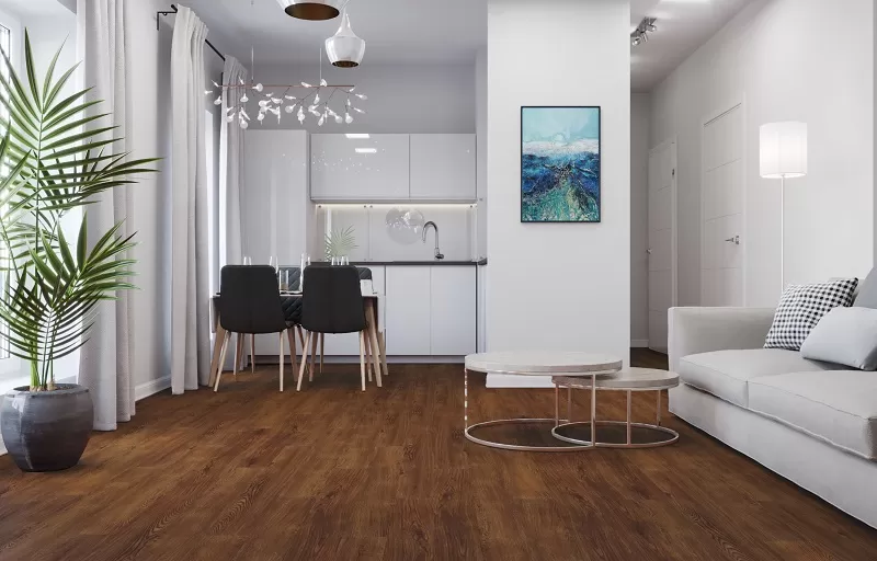 Кварцвиниловая плитка Wonderful Vinyl Floor Brooklyn DB174-4H-20 Орех Антик