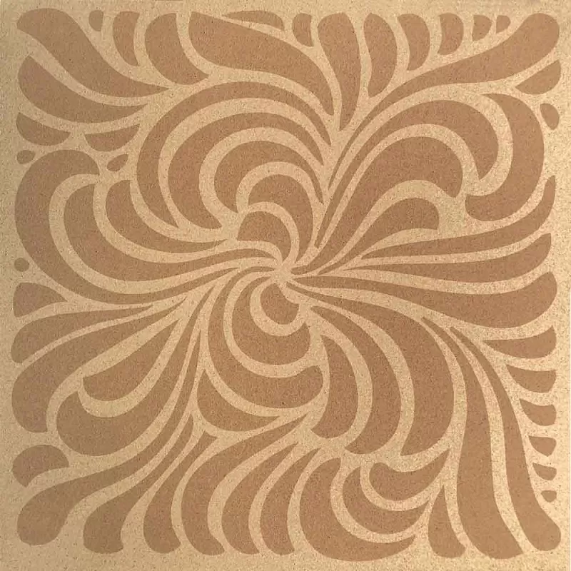 Пробковое покрытие Ibercork Настенное Design Орнаменто беж