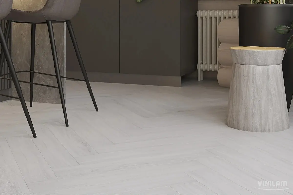 Кварцвиниловая плитка Vinilam PARQUET HERRINGBONE Glue 2,5 mm GD11366 Паркет Санторини
