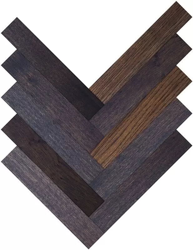 Паркетная доска Parquet Plaque Венгерская елка Селект Дуб шоколадный (100)