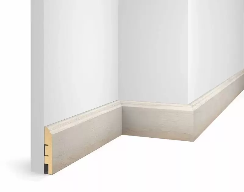 Плинтус COSCA DECOR Экошпон WP07 WP07 Дуб Коттон