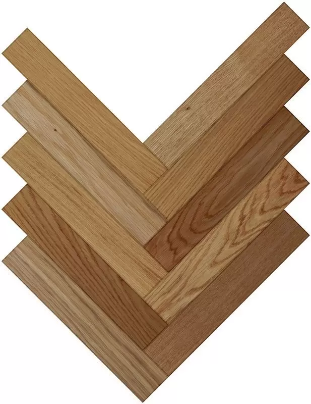 Паркетная доска Parquet Plaque Венгерская елка Натур Дуб натуральный (100)