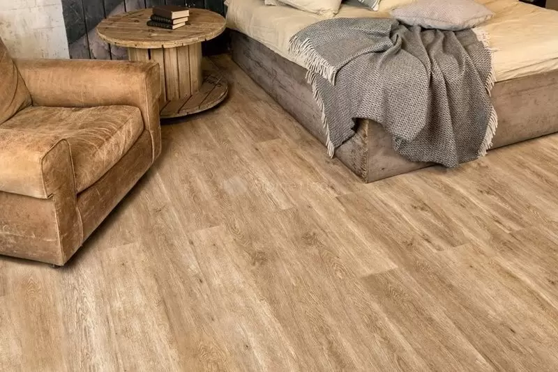 Кварцвиниловая плитка Alpine floor GRAND SEQUOIA LVT ECO 11-602 Миндаль