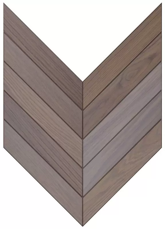 Паркетная доска Parquet Plaque Французкая елка Натур Дуб светлый (150)