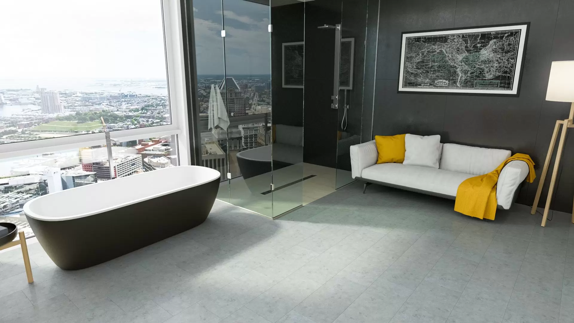 Кварцвиниловая плитка Fargo Горный Хрусталь JC 11013