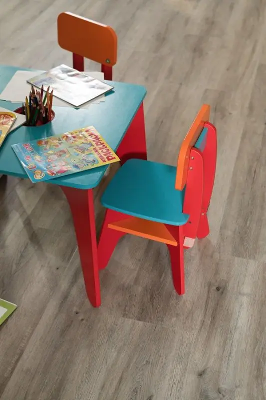Кварцвиниловая плитка Vinilam Ceramo Glue 8880-EIR Дуб Давос