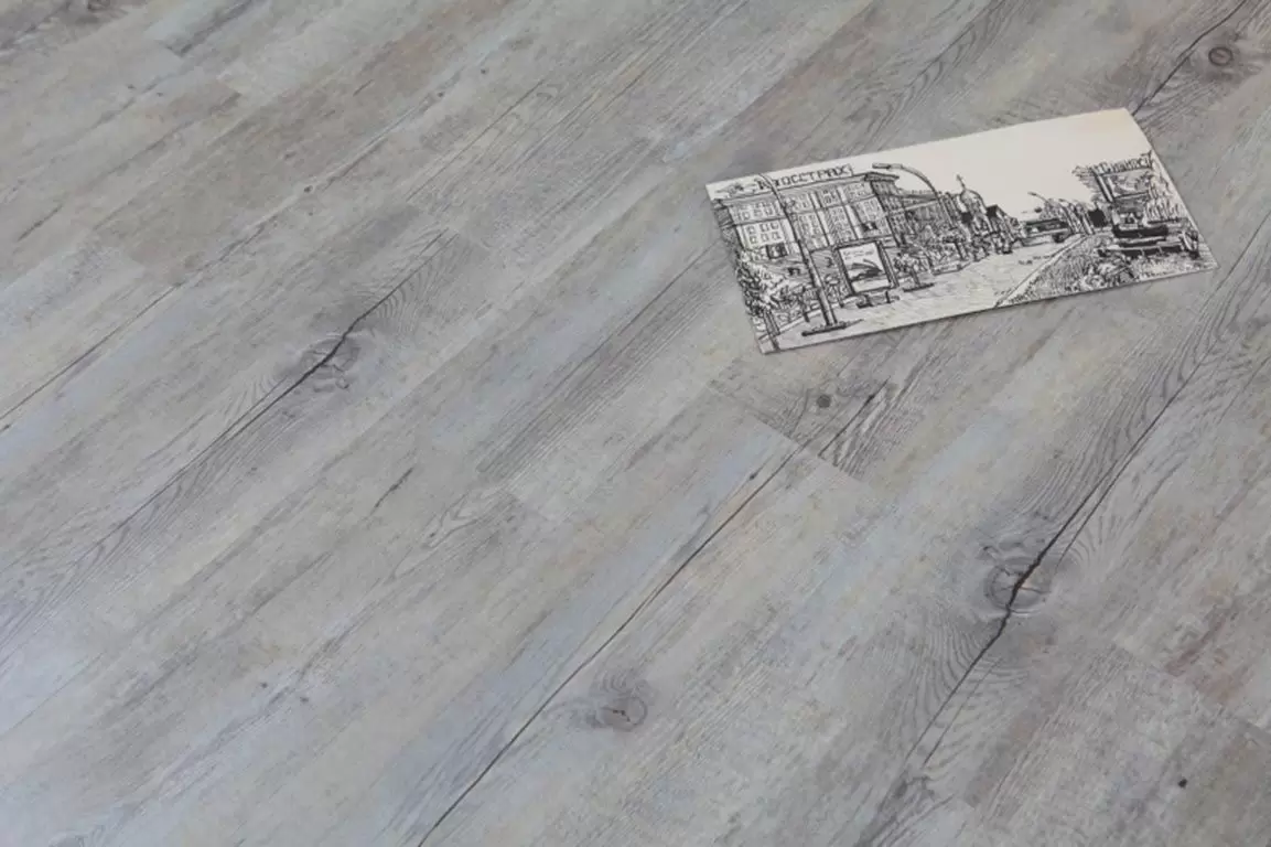 Кварцвиниловая плитка Floor Click Текстура - ВР2 Дуб Тенис М 7016-4