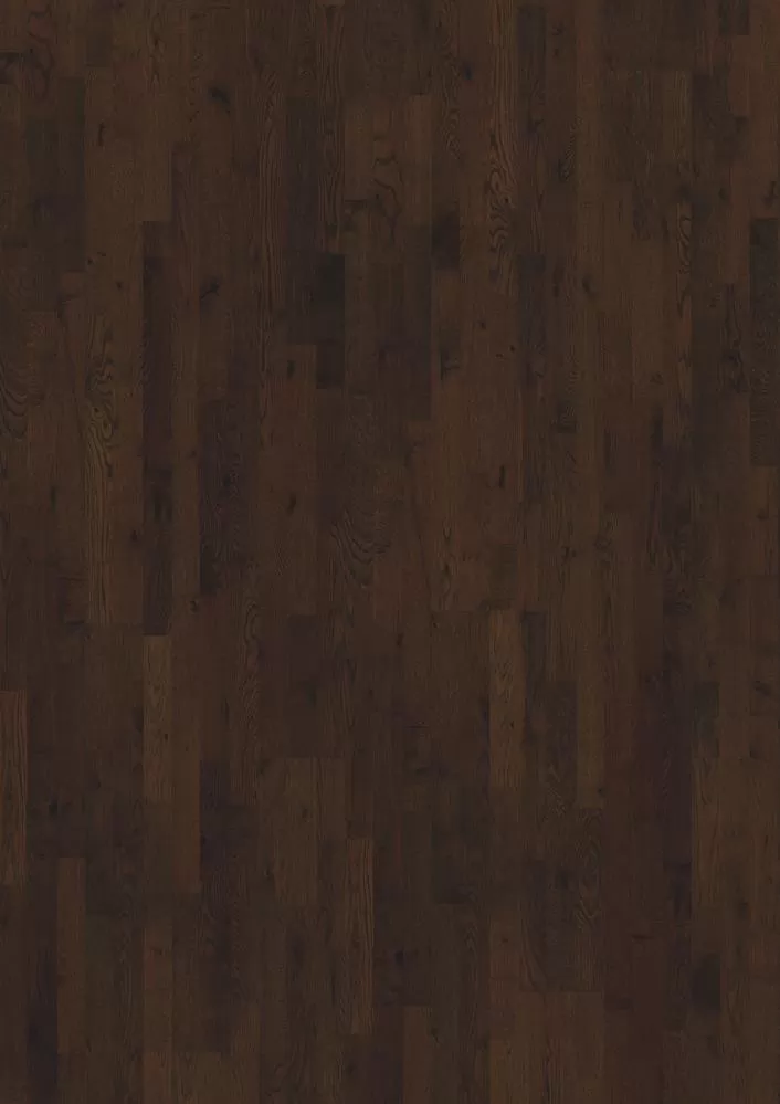 Паркетная доска Karelia Midnight Трехполосная Дуб Barrel Brown Matt 3s