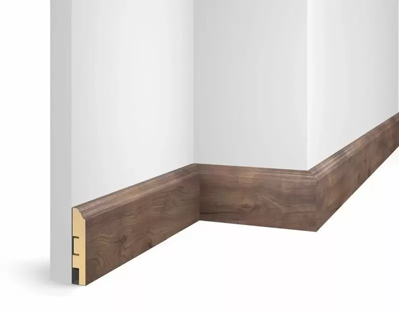 Плинтус COSCA DECOR Экошпон WP07 WP07 Дуб Старинный натуральный