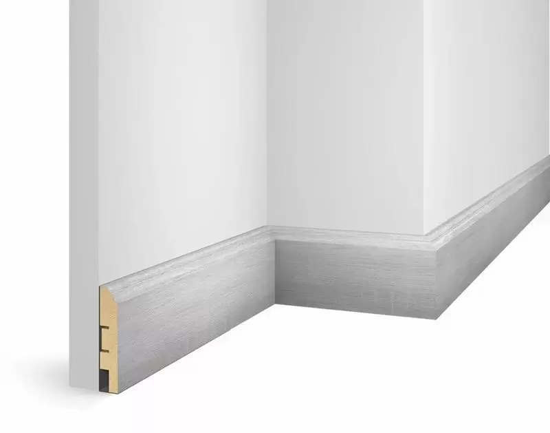 Плинтус COSCA DECOR Экошпон WP07 WP07 Дуб Айсберг
