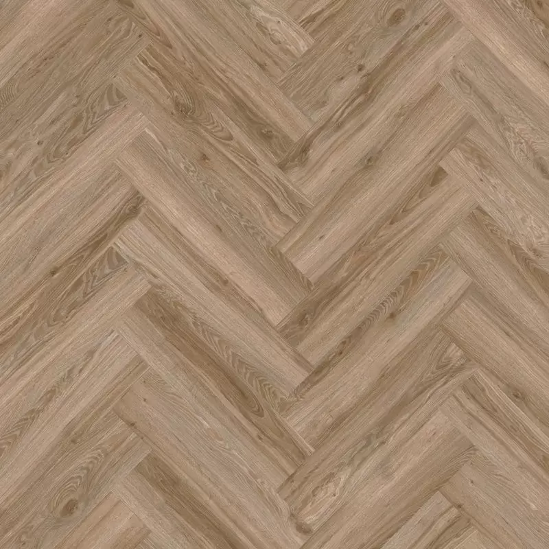 Кварцвиниловая плитка Moduleo Roots 0.55 Herringbone Blackjack Oak 22229