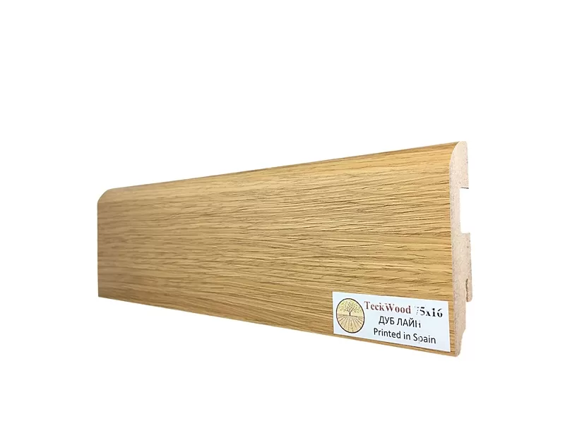 Плинтус TeckWood Цветной Дуб Лайн (75)