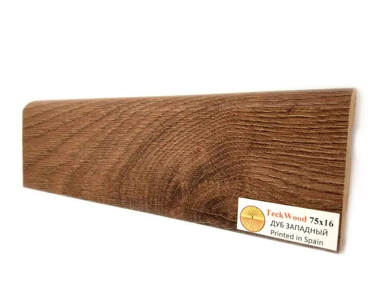 Плинтус TeckWood Цветной Дуб Западный (75)