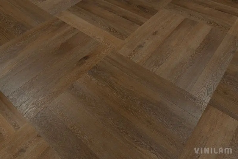 Кварцвиниловая плитка Vinilam PARQUET Herringbone 6,5 mm Венецианский Паркет IS11199