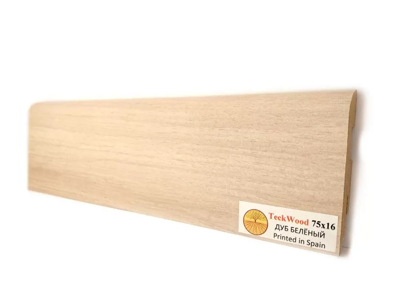 Плинтус TeckWood Цветной Дуб беленый (75)