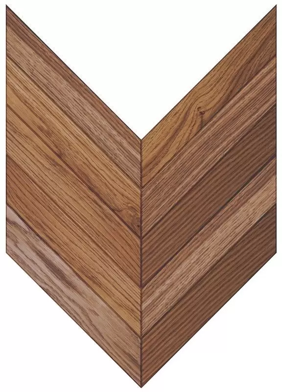 Паркетная доска Parquet Plaque Французкая елка Селект Дуб медовый (140)