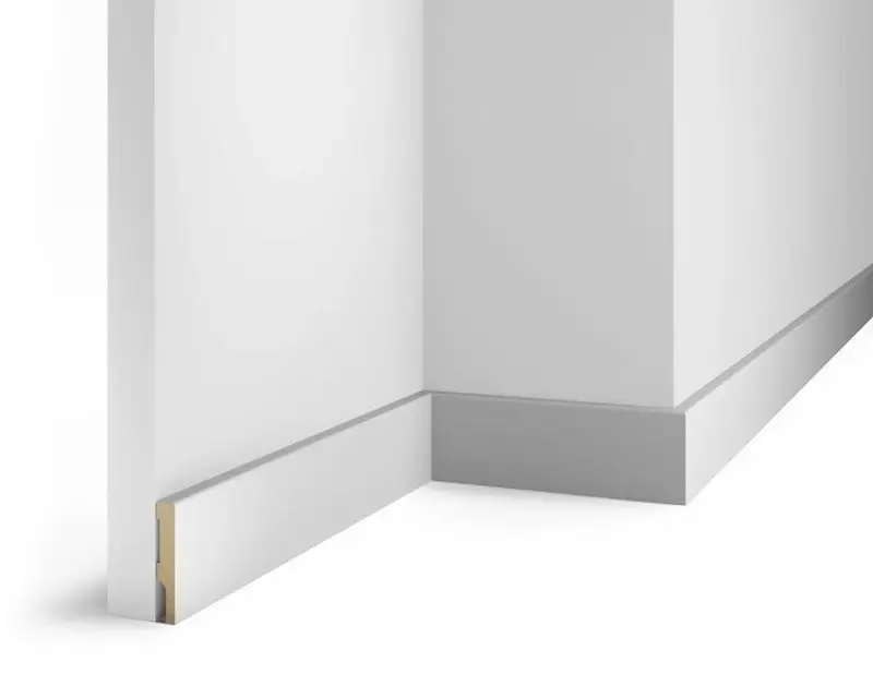 Плинтус COSCA DECOR Белый белый под покраску AP71