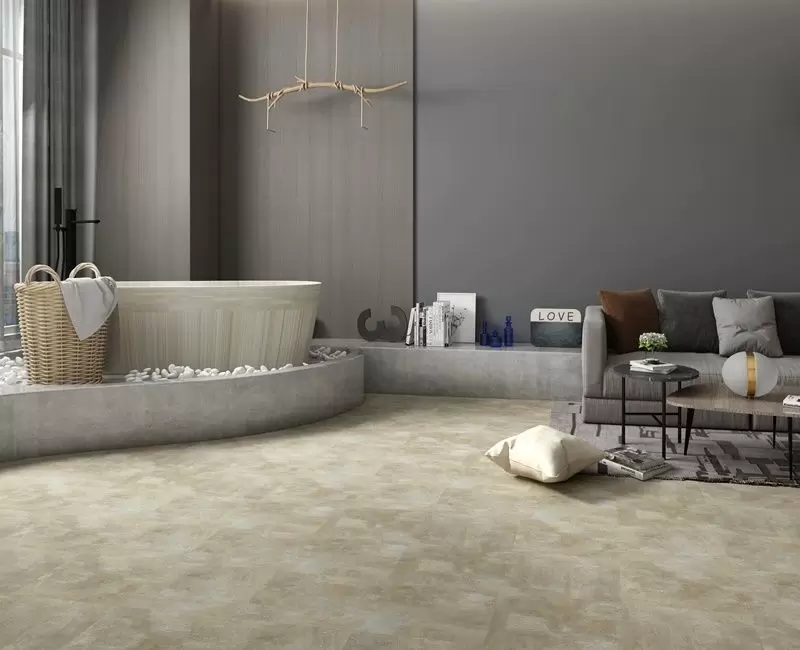 Кварцвиниловая плитка Icon Floor Marble SPC XPE ML-68 Бетон Буржуа (Concrete Bourgeois)