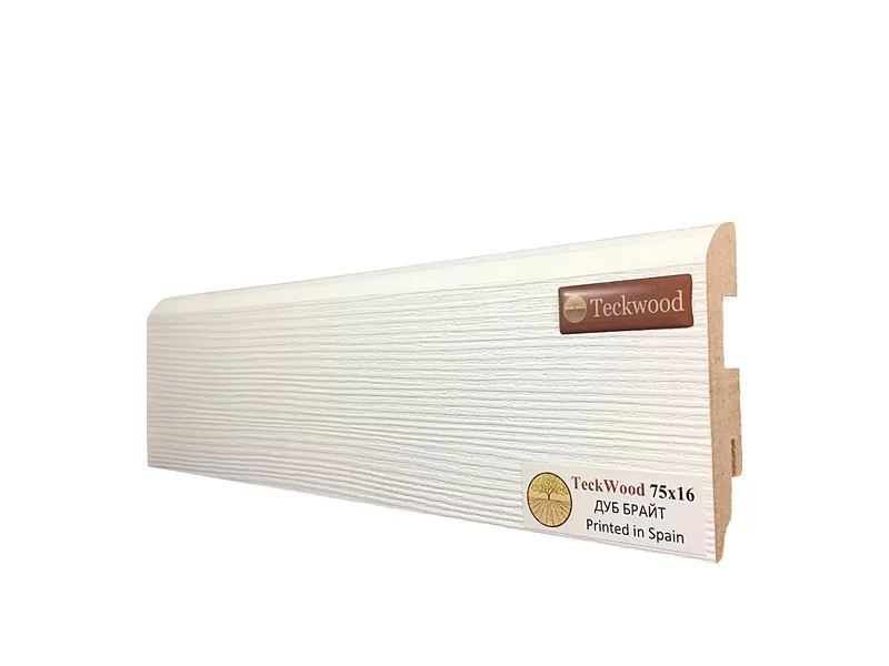 Плинтус TeckWood Цветной Дуб Брайт (75)