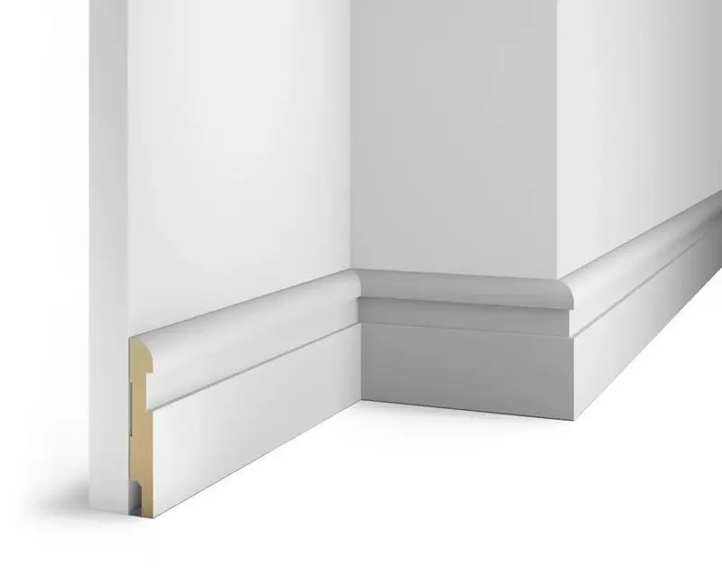 Плинтус COSCA DECOR Белый белый под покраску AP29